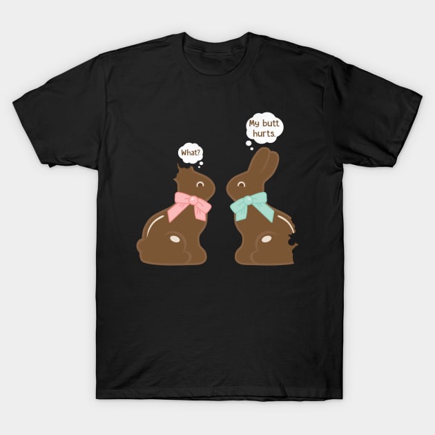 Funny Easter Bunny T-Shirt by jrsv22